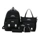 thumbnail image 5 of Conjunto de mochilas escolares Salvador Mochila para niñas 5 piezas negro, 5 of 10