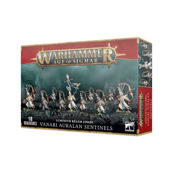 Games Workshop - Warhammer Age of Sigmar - Lumineth Realm-Lords - Vanari Auralan Sentinels