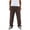 MP10-Coffee, variant on Mens Trouser Straight Elastic Waist Tube Hop Street Pants Retro Wear L Army Green