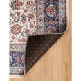 thumbnail image 7 of Contemporary Home Living 2.25' x 3.25' Floral Rectangular Area Throw Rug - Cream and Blue, 7 of 7
