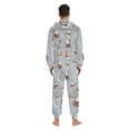 thumbnail image 7 of joogoo Reindeer Fox Snowman Christmas Unisex Adults Onesies Pajamas Jumpsuits L, 7 of 7