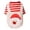 Red, variant on Pet Winter Santa Costume Warm Cozy Holiday Cosplay Outfit for All Dog Breeds and Cats White S