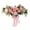 Pink, variant on SSNTSY Wedding Arch Flowers Artificial Floral Swag Door Lintel Garland Green Leaves Flower Wreath for Table Centerpieces Wall Hanging Home Decoration