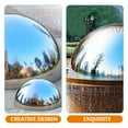 thumbnail image 2 of 4pcs Stainless Steel Garden Hemisphere Garden Gazing Balls Garden Decorative Balls, 2 of 6