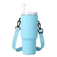 thumbnail image 3 of BUTOMKY for Stanley Cup 40oz Water Bottle Holder with Strap - Insulated Neoprene Crossbody Bag with Phone Pocket, Adjustable Shoulder & Handheld Straps for Women/Girls, 3 of 7