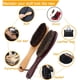 thumbnail image 2 of Cepillo quitapelusas para ropa ZHAOCHENG cerdas suaves reales mango de madera madera de nogal, 2 of 5