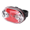thumbnail image 2 of Luz Trasera Para Bicicleta, Luz De Seguridad Para Bicicleta Fácil De Instalar, Luz De Advertencia Para Bicicleta, Accesorio De Conducción Nocturna Para Bicicletas, Bicicletas De, 2 of 8