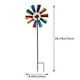 thumbnail image 4 of Molino de viento de hierro molino de viento de jardín pinwheel molino de viento rotatorio al aire libre, 4 of 6