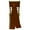 Bronze, variant on Ultimate Textile Bridal Satin 8 x 100-Inch Chair Tie Sash Duchess