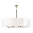 thumbnail image 3 of Capital Lighting 456481 Sabine 8 Light 36" Wide Drum Chandelier - Brass, 3 of 6