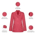 thumbnail image 3 of Panda Uniform lab coat women and white lab coat | lab coats women and scrub coats for women, 3 of 8