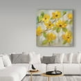 thumbnail image 3 of Trademark Fine Art 'Golden Bloom II' Canvas Art by Silvia Vassileva, 3 of 3