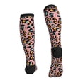 thumbnail image 2 of Bixox Leopard Print Compression Socks,Compression Socks Women & Men Circulation for Medical,Running,Athletic, 2 of 7