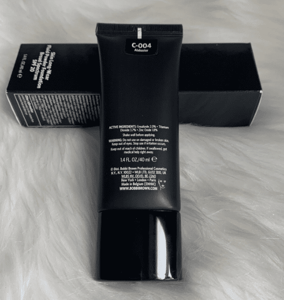 Bobbi Brown Skin Long-Wear Fluid Powder Foundation SPF 20 (1.4fl. oz/40ml) - C-004 Alabaster