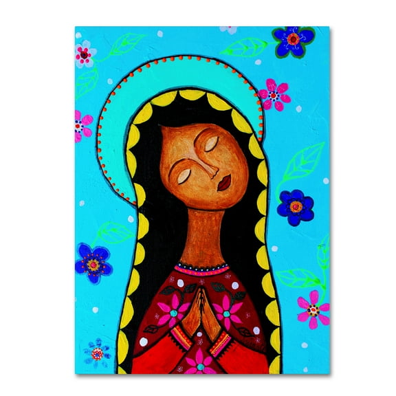 Trademark Fine Art 'Charlotte's Virgin Guadalupe' Canvas Art by Prisarts
