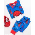 thumbnail image 3 of Marvel Pyjama Deux Pièces à Manches Longues et Jambes Longues Bleu pour Garçons, 3 of 6