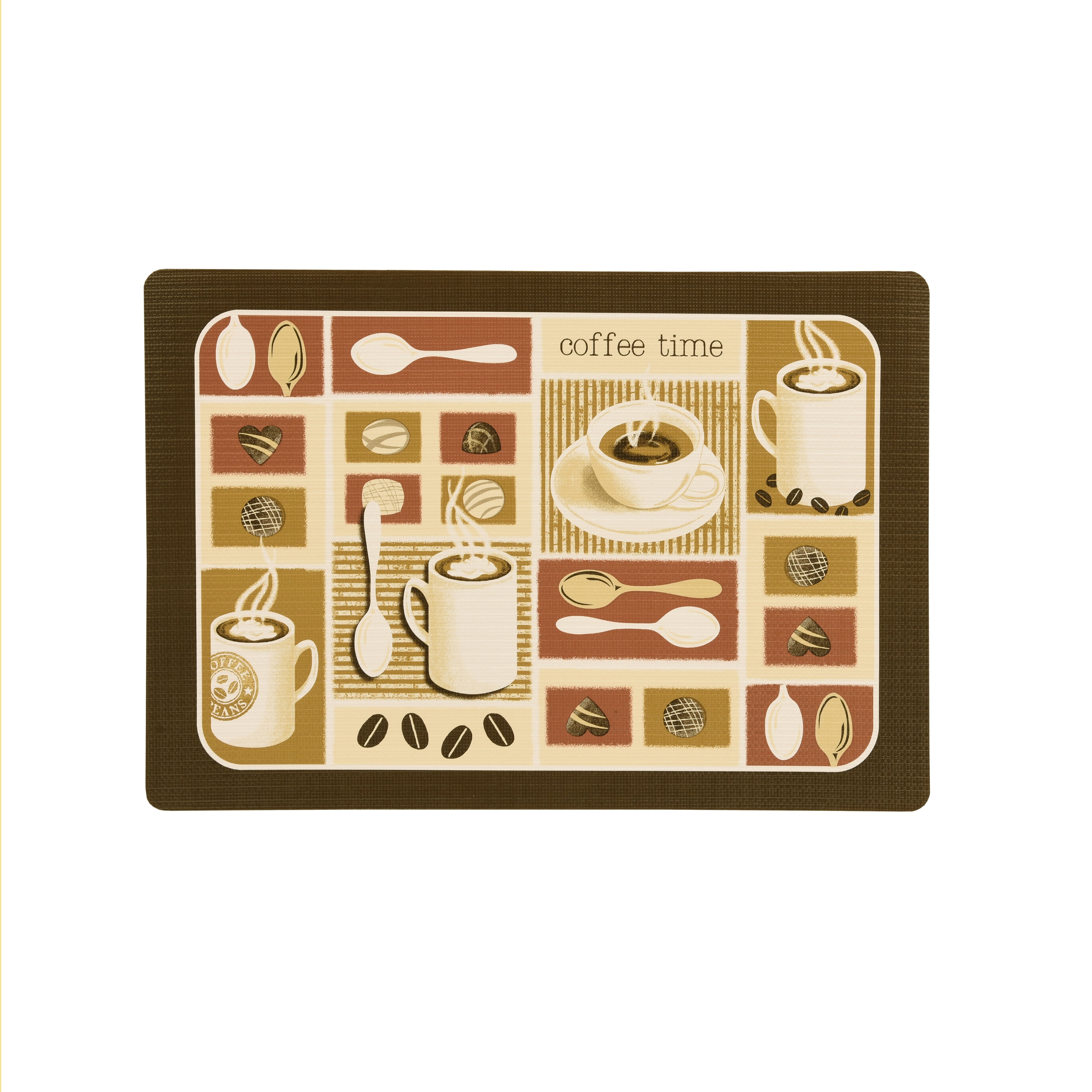 Mainstays Coffee Time Vinyl 12" x 18" Placemat Walmart Inventory