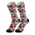 thumbnail image 4 of Casual DIY Holiday Anniversary Custom Printed Socks under 25, 4 of 4