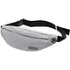 thumbnail image 2 of Riñonera Riñonera para Hombres Mujeres Riñonera Unisex con Conector para Auriculares y 4 Bolsillos con Cremallera Cinturón Ajustable para Entrenamiento al Aire Libre Senderismo-Gris Claro-mm, 2 of 8