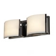 thumbnail image 1 of Accesslighting 62292LEDD-BS-OPL Nitro 2 2 Light Vanity, Brushed Steel, 1 of 1