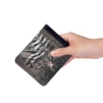 thumbnail image 3 of Cartera de piel de ciervo con diseño de bandera americana para hombre con tapa LED, 3 of 4