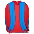 thumbnail image 4 of Marvel Spiderman 16" Blue and Red School Backpack with Front and Side Pockets, 4 of 4