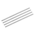 thumbnail image 1 of Unique Bargains Fully Threaded Rod M4 x 130mm 0.7mm Thread Pitch 304 Stainless Steel Right Hand Threaded Rods Bar Studs 4 Pack, 1 of 4