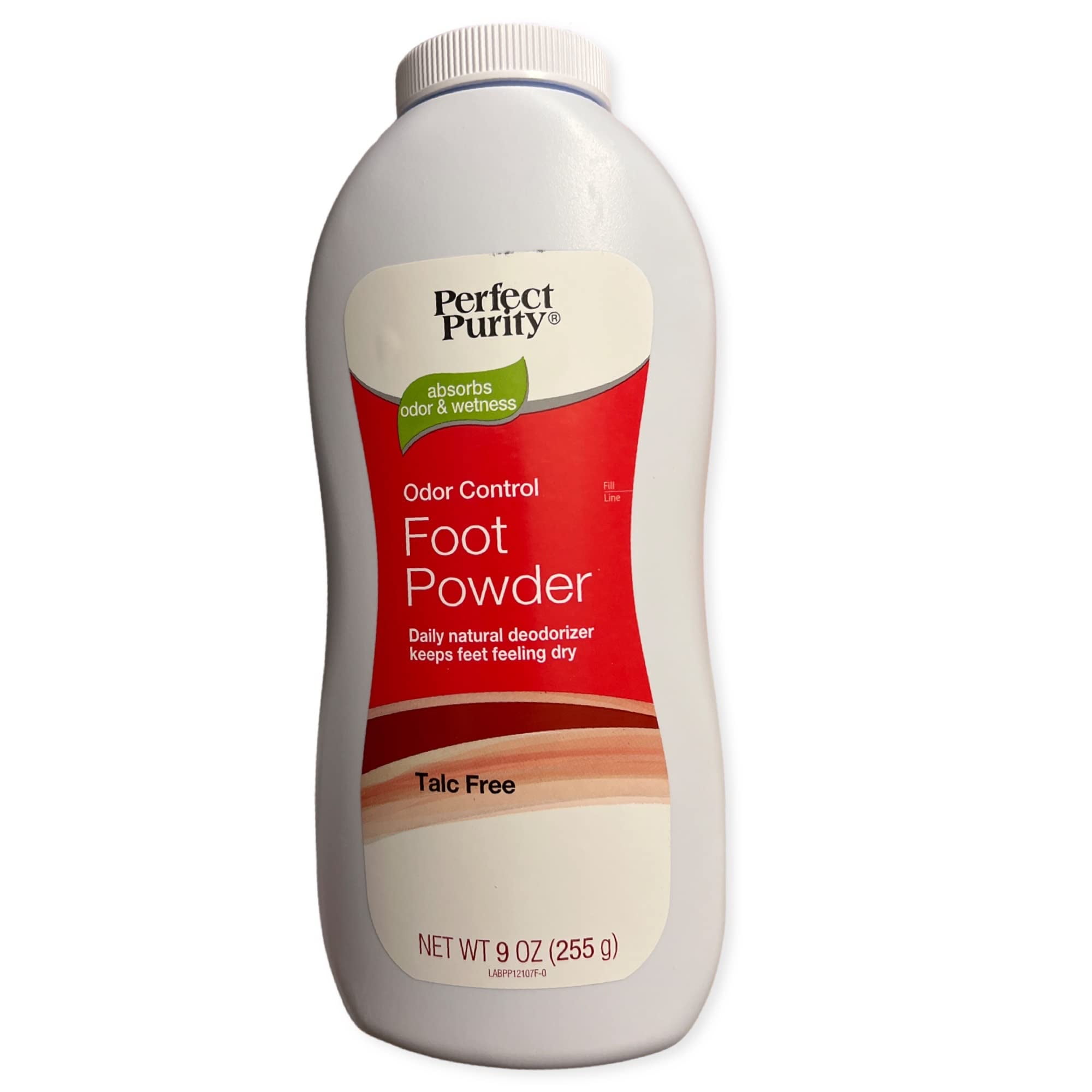 Perfect Purity TalcFree Foot Powder that controls odor and absorb