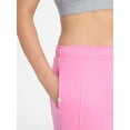 thumbnail image 5 of Athletic Works Women's and Women's Plus Fleece Barrel Leg Pants, Sizes XS-4X, 5 of 5