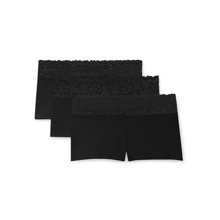 

Adore Me Leondra Cotton Pack Shortie Women s Panties Plus and Regular Sizes