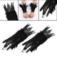 thumbnail image 4 of Gargantilla De Plumas Góticas, Envoltura De Hombro, Capa, Fiesta De Disfraces, Chal, Encogimiento De Hombros, Muñequera De Imitación SM SunniMix Traje Gótico, 4 of 8