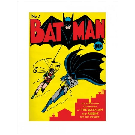 Batman - DC Comics Art Print / Poster (Comic Cover: Issue No. 1) (Size: 24