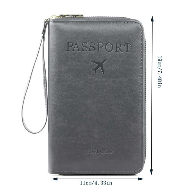 Portefeuille pour Téléphone Portefeuille Similaire Passeport Rfid Portefeuille Multifonction Passeport Rfid et Téléphone Portefeuille Passeport Rfid