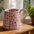 thumbnail image 5 of Large Capacity Aesthetic Ceramic Breakfast Mug, Cute Daily Coffee Milk Drinking Cup For Home Use, 5 of 5