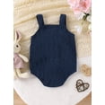 thumbnail image 3 of Bagilaanoe Newborn Baby Girl Easter Rompers Rabbit Print Sleeveless Bodysuits 3M 6M 9M 12M 18M Infant Summer One Piece Jumpsuit, 3 of 9