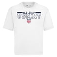 thumbnail image 2 of Men's Levelwear  White USMNT Vanguard Luxe Signature T-Shirt, 2 of 3