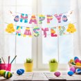 thumbnail image 6 of Happy Easter Banner Felt Garland Easter Decorations Egg Themed Party Decor for Home Office Mantle Fireplace Classroom Wall Tree The Holiday, 6 of 6