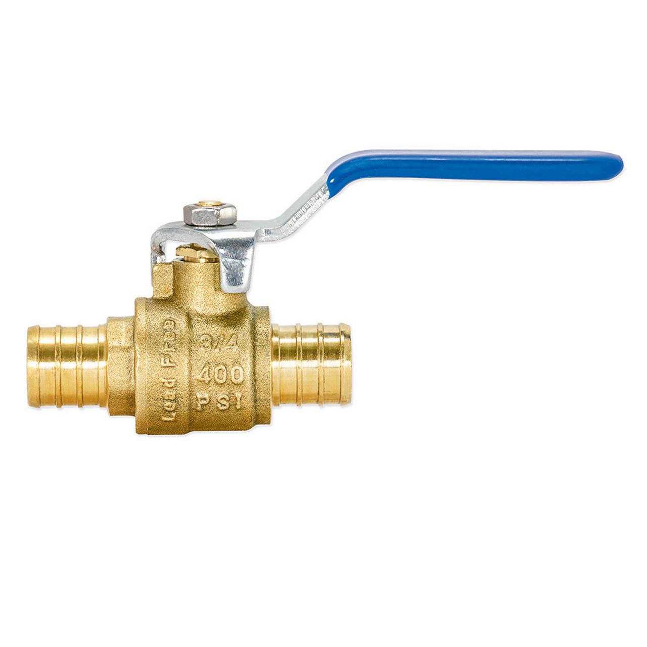 Eastman 20094LF Heavy-Duty PEX Ball Valve with Handle, 3/4 inch, Brass - image 3 of 6