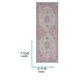 thumbnail image 6 of Livabliss Area Rugs for Living Room, 3x8 Antioch Traditional Purple Runner Rug, Bedroom Dining Room Home Decor Stain Resistant Carpet (2'11" x 7'10" Runner), 6 of 8