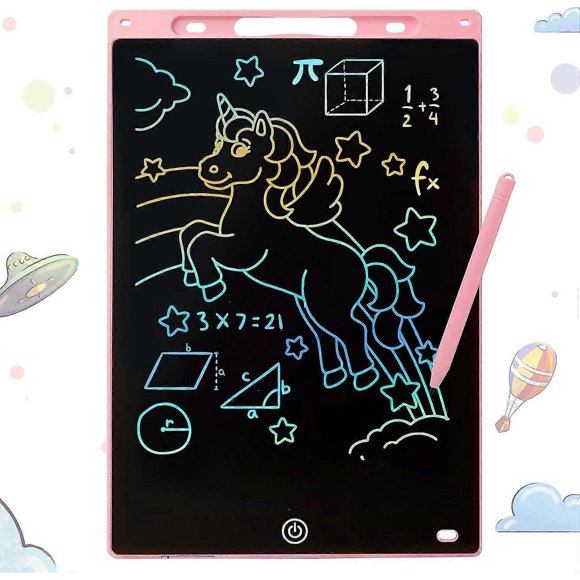 Perfect Gift Tablette 12 Pouces Renkli LCD Yaz Basnca Duyar Ocuklar Iin