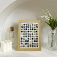 thumbnail image 1 of Natural Crystal Agate Ore Specimen Picture Frame Decoration for Collectors and Home Office Display, 1 of 9