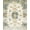 Blue Gold Cream, Pattern 17, variant on ODIKA 8'x10' Washable Area Rug Non-Shedding, Easy Care, Vintage Boho Distressed Retro Border Textured Pile for King Size Bedroom Under Bed, Master Suite