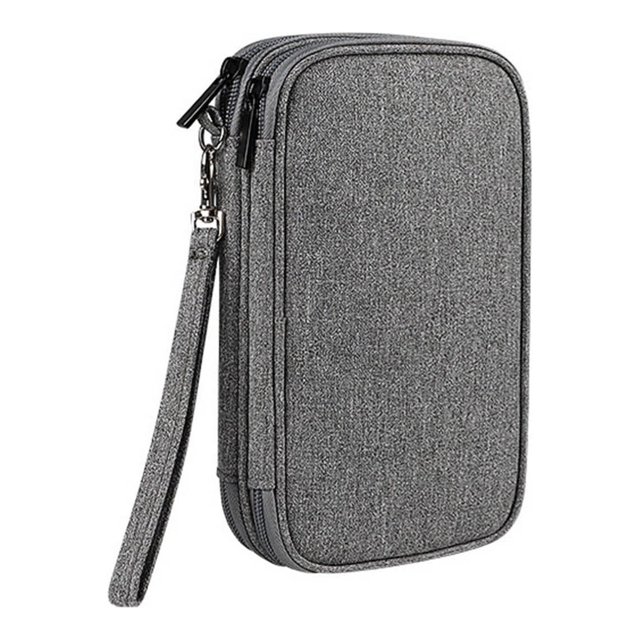 TACILIP Étui de Protection pour Disque Dur d'Alimentation, Trésor de Charge, Bouclier pour Disque U, Câble de Données pour Casque, Accessoires Numériques, Sac de Rangement, Étui de Protection à Plusieurs Couches, Cadeaux pour Maman