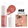 thumbnail image 2 of Xihbxyly Clearance Savings Liquid Blush For Lips And Cheeks Fine Shim Highlight Contours Moisturizing Color Developing Rouge Blush 4.5ml Deals, 2 of 2