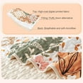 thumbnail image 5 of Whale Flotilla Reversible Patchwork Quilts Twin Size, Lightweight Boho Printed Bedspreads Coverlets Quilt Bedding Set with 1 Pillow Sham for All Seasons, Orange, 5 of 7