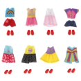 thumbnail image 3 of 8pcs / set Dolls Clothing Trajes diarios para vestido de Zulema Ropa de muñeca de moda, 3 of 8