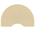 thumbnail image 4 of ECR4Kids 48in x 72in Kidney Premium Thermo-Fused Adjustable Activity Table Maple/Yellow/Sand - Chunky Leg, 4 of 4