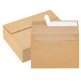 thumbnail image 1 of Sobres Kraft, paquete de 50, sobres marrones de 5 x 7 pulgadas, sobres A7, sobres para tarjetas, sobres de papel kraft, sobres de invitación, sobres para postales (marrón), 1 of 1