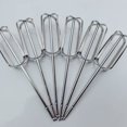 thumbnail image 1 of 2 Pcs Hand Mixer Attachments Beaters Hand Mixer Beaters Attachments Stainless Steel Replacement Parts For Kitchen, 1 of 8