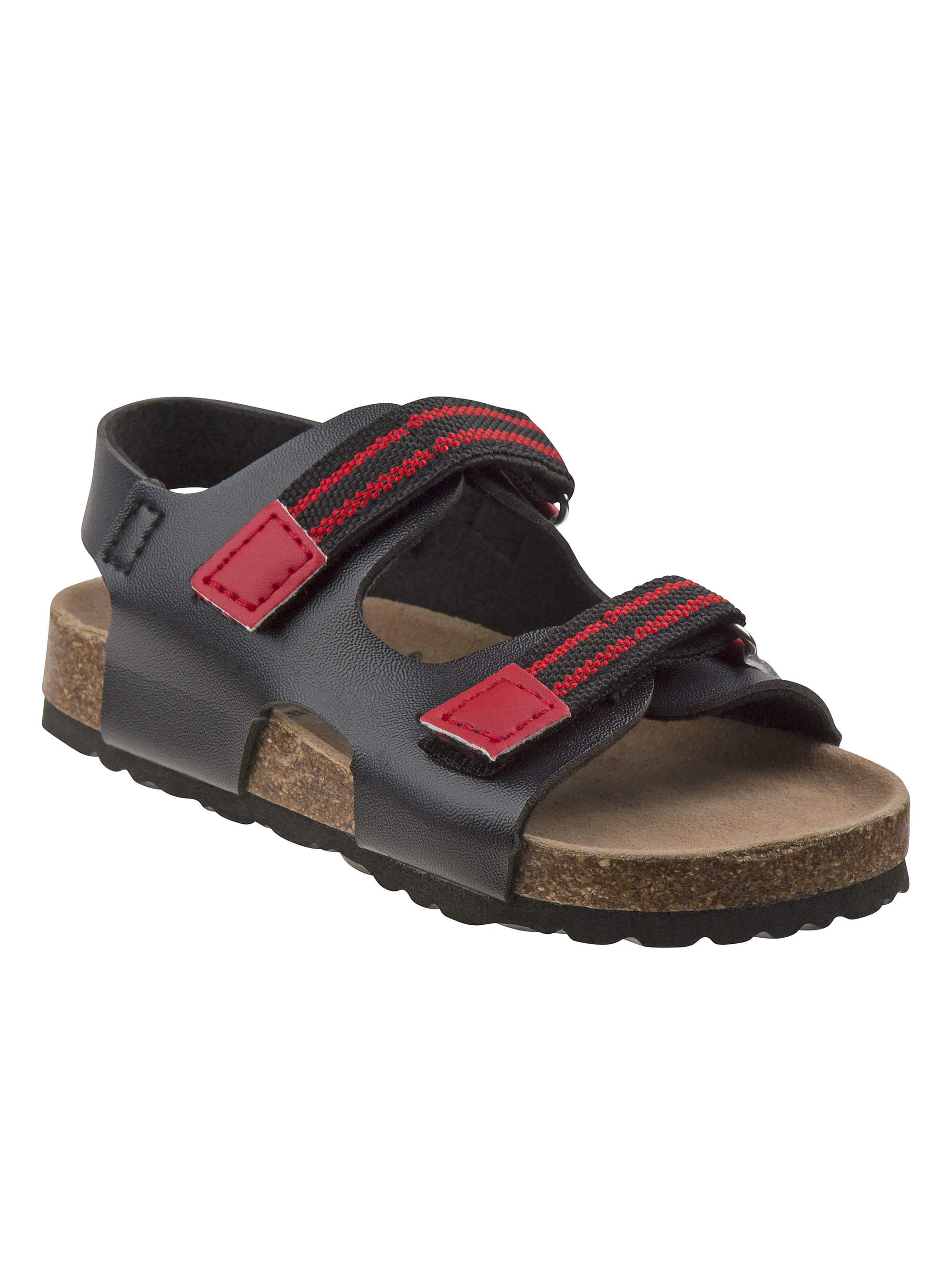 Rugged Bear Boys' Hook & Loop Sandals